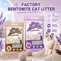 En gros Litière pour chat écologique à base de bentonite 3S à agglomération rapide, 99,5% sans poussière, contrôle des odeurs, 5L/10L pour les distributeurs