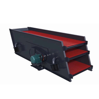 Crible vibrant circulaire à moteur pour l'agrandissement des minerais, du sable, du sol et du gravier, capacité de 90-270 t/h