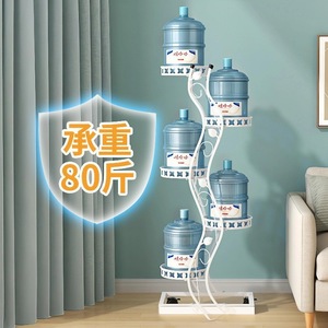 Multi Layer Movable Flower Stand White Indoor Plant Shelf For Balcony Living Room Floor Standing With Wheels - Product Image 3