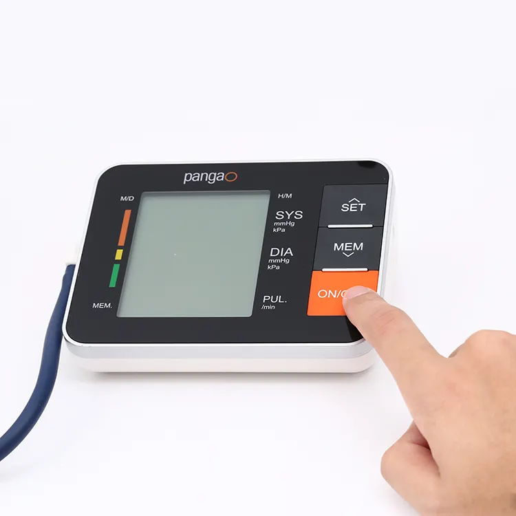 Moniteur électrique de pression artérielle bras supérieur, appareil numérique, odm bp, avec rétro-éclairage et voix