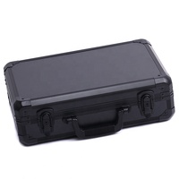 Personnalisé valise à outils en aluminium noir