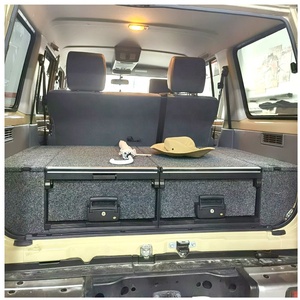 VRD4X4 Foldable Steel Drawer Modular SUV Drawer for Cruiser LC71 LC76 LC78 Accessories Vehicle Storage Solutions Camping Box - Product Image 1