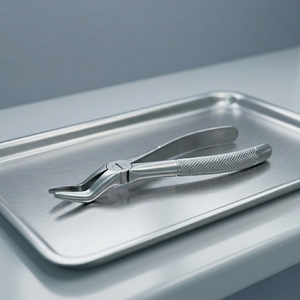 Forceps d'extraction dentaire Fig. Instrument manuel en acier inoxydable 51L Upper Roots (modèle anglais) - Product Image 3