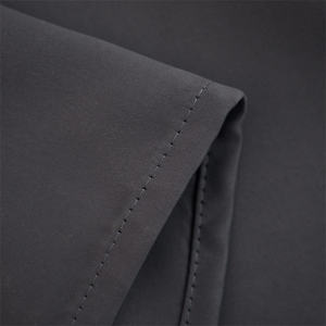 Cortina de Dos Paneles con Ojales, Color Gris Oscuro, Semiopaca, <span class=keywords><strong>para</strong></span> Cocina, Baño, Armario, Sótano - Product Image 6