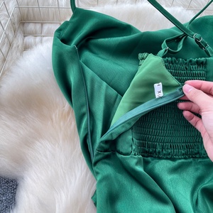 Nouvelle Robe d'été 2026 Unie Coupe Trapèze Simple Décontractée pour Femmes Vêtements Féminins Vente en Gros - Product Image 6