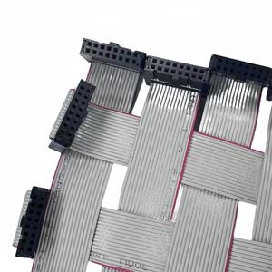 Kabel Flat Ribbon IDC SHANWEI Abu-abu 16P 2*8P mm Pitch Kabel Ekstensi Harness Peralatan Mekanik Harness Layar LED - Product Image 6