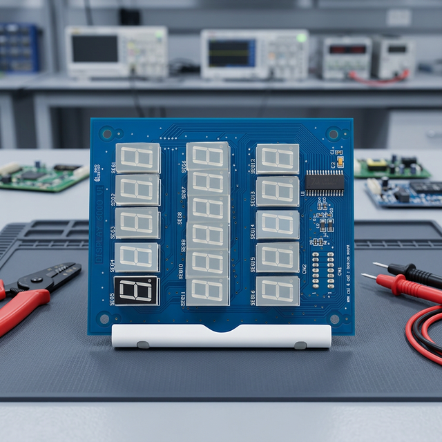 FR4 PCB Board Double Sided SMT Assembly Prototype LED PCBA AOI Inspection Manufacturing