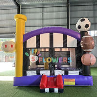 Château gonflable Titok pour enfants avec souffleur d'air