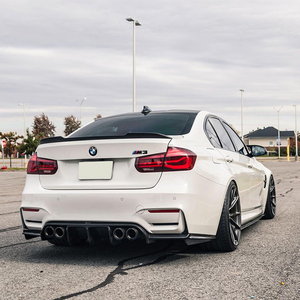 Original Suitable for 2 3 4 5 Series F22 F30 F35 F32 G20 G30 G38 Dry Carbon Fiber Roof Antenna <b>Cover</b> Shark Fin Broken Wing - Product Image 3