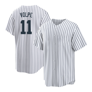 Maglia da Baseball 2025 New York 99 Aaron Judge 2 Derek Jeter 27 Giancarlo Stanton con Logo Ricamato e Cucito - Product Image 4
