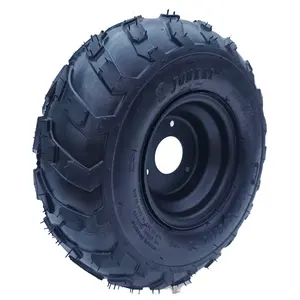 ATV Hiệu Suất Cao Đi Kart Lốp 145/70-6 Với 6 Inch Thép Wheell Rim Đi Kart Vành Và ATV Lốp Cho Thanh Thiếu Niên Đi Kart