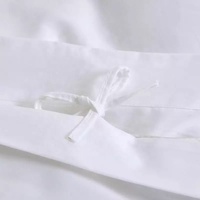 Parure de Lit d'Hôtel Sur Mesure en Satin 300TC 100% Coton 60*60S - Housse de Couette et Drap