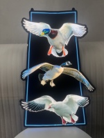 Panneau lumineux publicitaire ultra-fin rétroéclairé imprimé UV pour utilisation en extérieur dans les centres commerciaux et les parcs