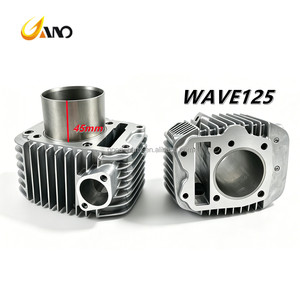 ชุดกระบอกสูบรถมอเตอร์ไซค์ WANOU <span class=keywords><strong>WAVE125</strong></span> KPH ระบายความร้อนด้วยอากาศ ขนาด 66 มม. แบบดัดแปลง พร้อมปลอกสูบแบบยาว - Product Image 1