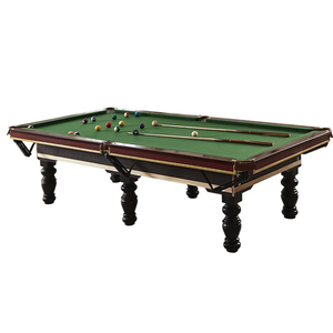 Table de <span class=keywords><strong>billard</strong></span> moderne Nai Pin en bois massif et MDF 7 pieds/8 pieds/9 pieds avec fonction tennis de table, snooker et <span class=keywords><strong>billard</strong></span> - Product Image 1