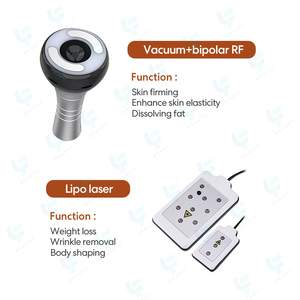 Mới nhất <span class=keywords><strong>RF</strong></span> 40k Cavitation chân không điều trị lipolysis Laser cơ thể hình thành Trọng lượng giảm cân siêu âm Cavitation Slimming máy - Product Image 2