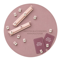 Protection de table de mahjong ronde 31 pouces 33 pouces 36 pouces, protection de surface de jeu, tapis anti-bruit pour tuiles de mahjong