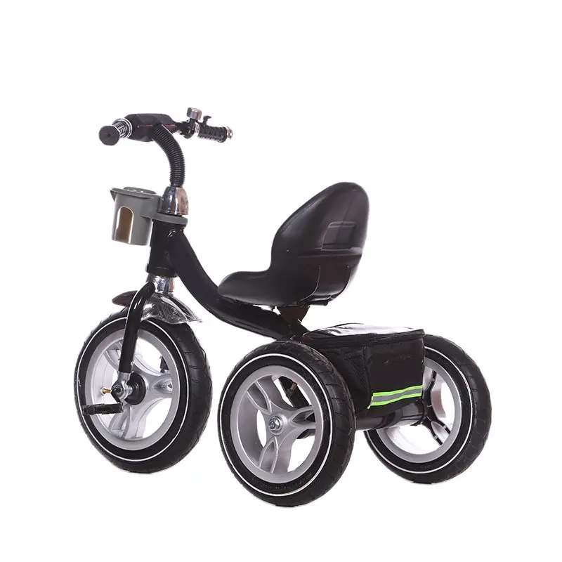 Tricycle en plastique et métal de haute qualité 2023, tricycle électrique de voiture pour enfants avec batterie