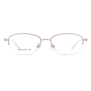 Elegantes Gafas de Vista Ovaladas para Mujer, Montura Semimontura, Lentes de Resina Antireflejantes, Origen Danyang, Parte 34404 - Product Image 4