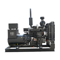 Générateur ATS à châssis ouvert 4 cylindres turbocompressé refroidi par eau monophasé 50 kW 50 Hz à entretien facile, électrique 12/24 V CC