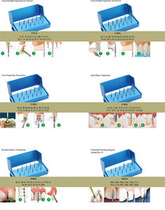 La clinica odontoiatrica utilizza una fresa diamantata rotonda FG ad alta velocità con gambo lungo - Product Image 5