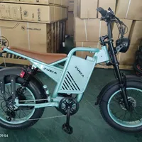 Vélo électrique 2025 Nouvelle énergie Moteur sans balais Longue autonomie Batterie au lithium rétro Harley Assistance électrique Pneus larges VTT Tout-terrain Frein à disque