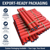Rodillo de Retorno Tipo V, Rodillo Transportador Autoalineable con Soportes Ajustables para Sistema de Banda Transportadora
