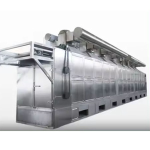 Fruta seca automática, piña, papaya, cubo, pelado de frutas, corte de división, corte en cubitos, secado, deshidratación, línea de procesamiento - Product Image 3