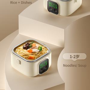 Customized 800ml <b>Leak</b>-<b>Proof</b> Rechargeable Insulated <b>Lunch</b> <b>Box</b> Wireless Thermal Meal <b>Box</b> for Kids Portable for Outdoor Use - Product Image 3