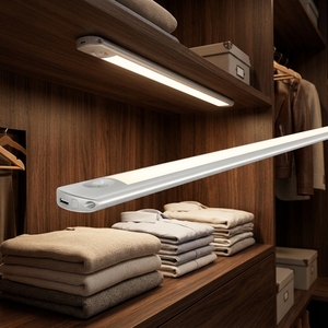 Éclairage d'armoire à capteur PIR 24V DC, profondeur 12,5 mm, personnalisé ODM/OEM, sans câblage, ultra-mince, fixation magnétique haute performance - Product Image 3