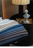 Tissu en bambou 100% teint sur mesure de haute qualité pour vêtements, vente en gros