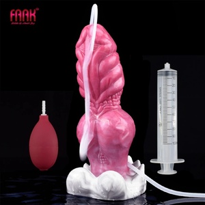 Dildo de Silicona con Función de Eyaculación y Spray Líquido, Dildo Anal Grande, Juguetes Sexuales para Mujeres - Product Image 1