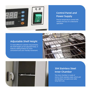 Forno di Essiccazione ad Aria Forzata a Temperatura Costante ZENROTEST RT+30-500C per Alte Temperature - Product Image 3