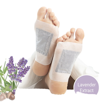 Patchs détoxifiants pour les pieds OEM ODM, nettoyage en profondeur, 100% naturels, à base de gingembre et d'armoise, certifiés CE