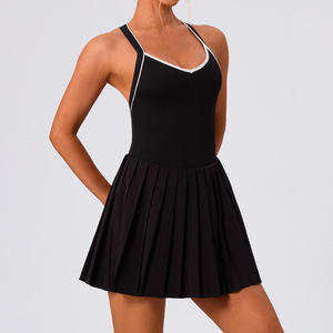 Nouvelle collection de vêtements de sport pour le badminton et le golf pour femmes, robe de tennis respirante, robe de sport, tenue de sport Dry Fit - Product Image 4
