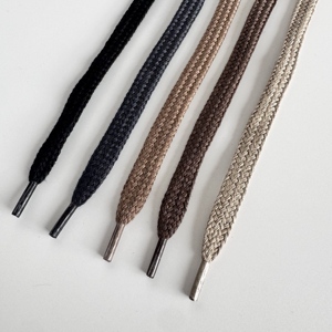 Environmentally Friendly Custom-made 9mm Polyester Hollow Braided Drawcord with Coated Finish <b>for</b> Garment <b>Bags</b> Shoes - Product Image 1