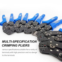 Pince à sertir professionnelle électrique CYH SN-6PT pour bornes de câbles, pince à sertir 16-10AWG