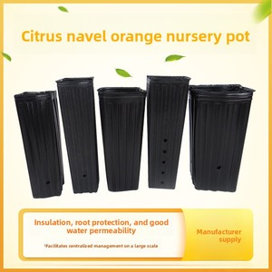 Pot de <span class=keywords><strong>culture</strong></span> pour semis noir, épaissi, résistant à la déformation, fin, personnalisable, vente <span class=keywords><strong>en</strong></span> gros, direct usine - Product Image 2