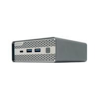 Mini PC portable N100/N150 DDR5, serveur NAS 4 baies NVMe PCIe 3.0, stockage multimédia pour la maison et les petites entreprises, partage de données cloud