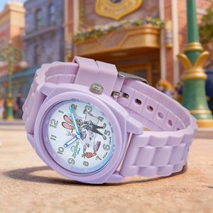 Souvenirs <span class=keywords><strong>Disney</strong></span> originaux personnalisés OEM Zootopia 2 Judy Hopps Rabbit Carrot Figures Quartz Digital Numbers Kids Wristwatch - Product Image 4