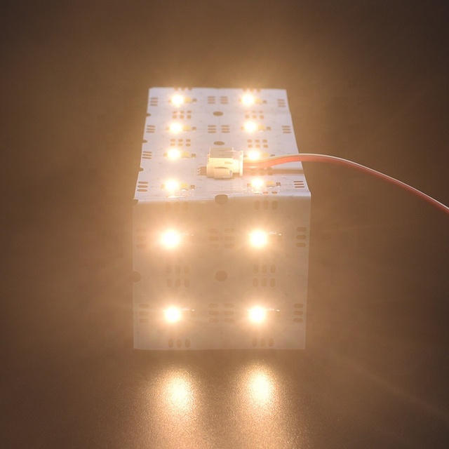 WW CW 24V 200leds 100x100mm Cuttable LED Panel 12/24V for Cabinet Lighting 2700-6500K IP20 DIY 24W Free Use for Bar