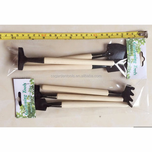 ชุดจอบและคราด 3 ชิ้น ชุดเครื่องมือทำสวนสำหรับเด็ก - Product Image 1
