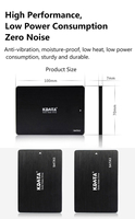KDATA Interna 2,5 Pulgadas SSD SATAIII 1TB 2TB 256GB 128GB Negro Escritorio Duro Disco HDD SATA 3,0 Interfaz PC 2TB SSD