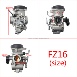 Carburatore a cavo singolo e doppio Carb per Yamaha Fz16 Byson Fzs Fazer <span class=keywords><strong>150</strong></span> Bajaj Tvs sistema di alimentazione del motore del motociclo - Product Image 5