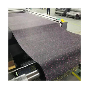 Tapis de sol en silicone pour gym Rouleau de caoutchouc de 6mm - Product Image 1