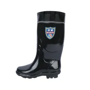 Manufacturer Promotion Men'S Rain Boots Large Size Cheap And Safe PVC rain boots for work