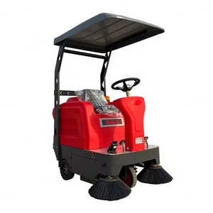 Barredora Eléctrica de Doble Cepillo de 48V para Fábricas, Talleres y Limpieza de Suelos de Calles - Product Image 2