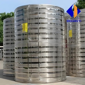 Réservoir d'eau de haute qualité et robuste de 10 000 <span class=keywords><strong>litres</strong></span> pour eau froide et chaude, réservoir de stockage d'eau en acier inoxydable - Product Image 3