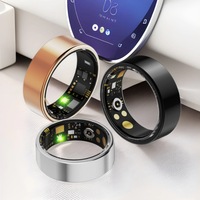 Slimme Ring Met Fitness Monitor Vinger Digitale Ring Bloed Zuurstof Slaap Gezondheid Tracker Ring