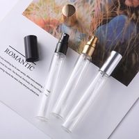 Portable petit atomiseur de parfum rechargeable pompe de pulvérisation bouteille en verre 2ml 3ml 5ml 10ml Tube avec bouchon à vis